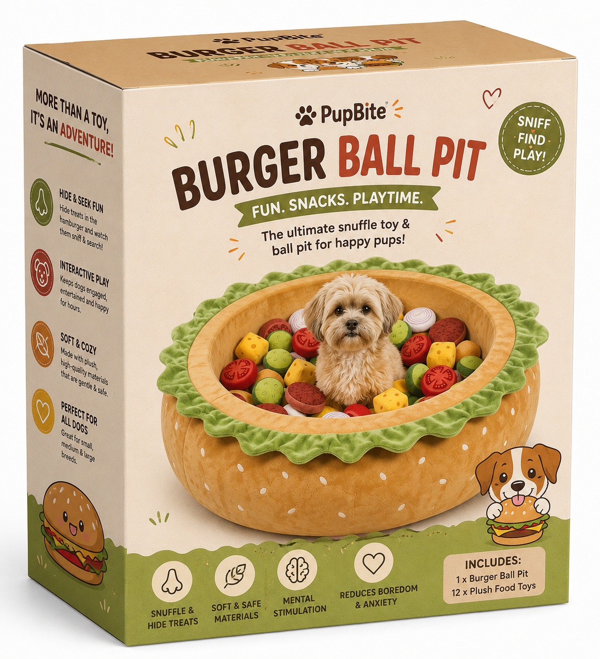 RevanzerPup™ | Burger Ball Pit