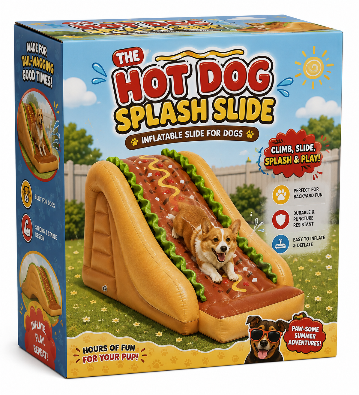 RevanzerPup™ | The Hot Dog Splash Slide