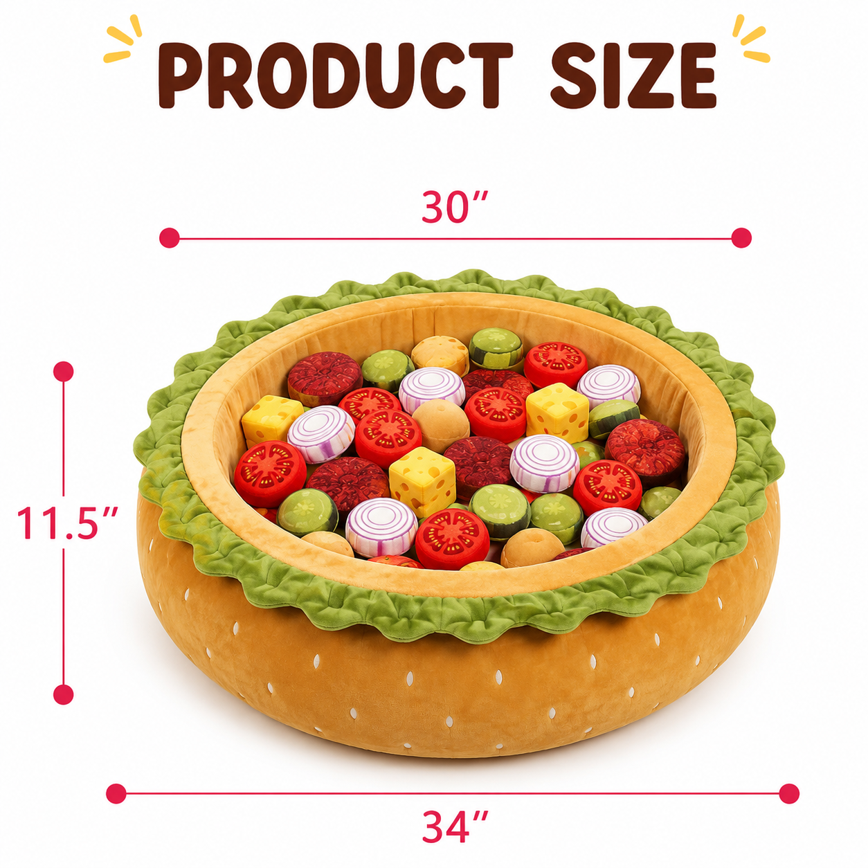 RevanzerPup™ | Burger Ball Pit