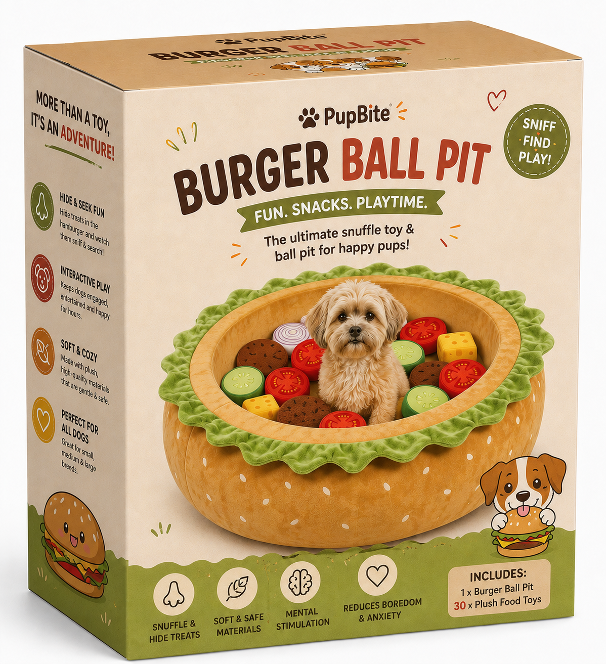 RevanzerPup™ | Burger Ball Pit