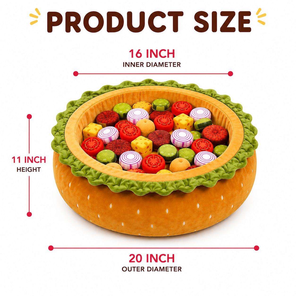 RevanzerPup™ | Burger Ball Pit